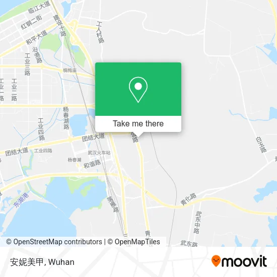 安妮美甲 map
