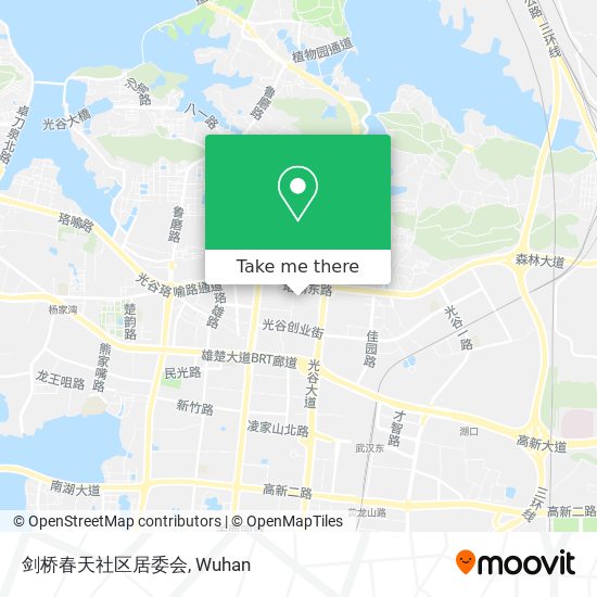 剑桥春天社区居委会 map