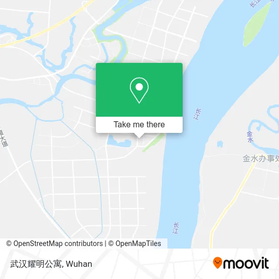 武汉耀明公寓 map