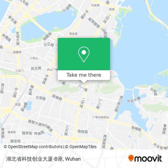 湖北省科技创业大厦-B座 map