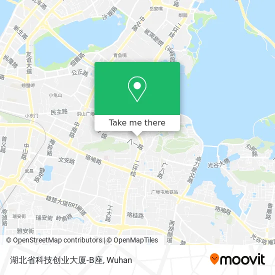湖北省科技创业大厦-B座 map