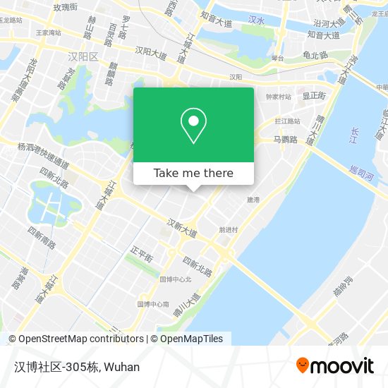 汉博社区-305栋 map