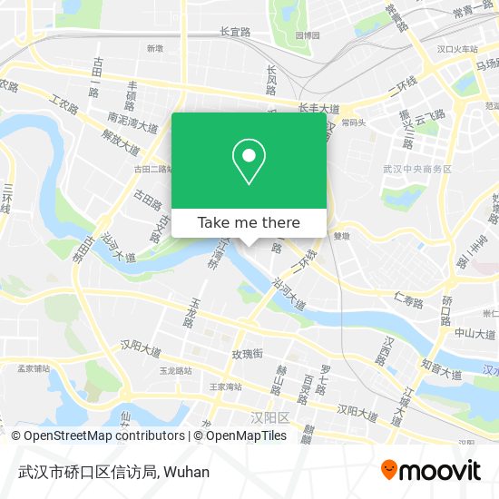 武汉市硚口区信访局 map