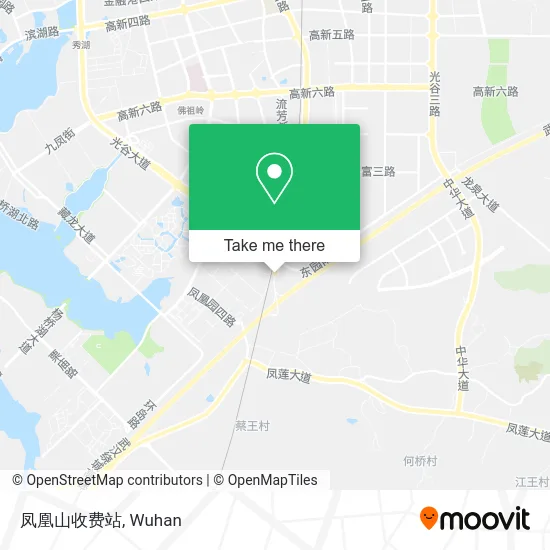 凤凰山收费站 map