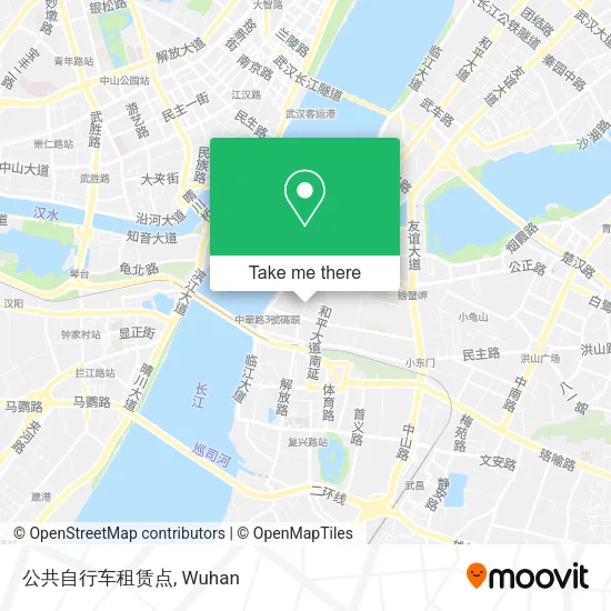 公共自行车租赁点 map