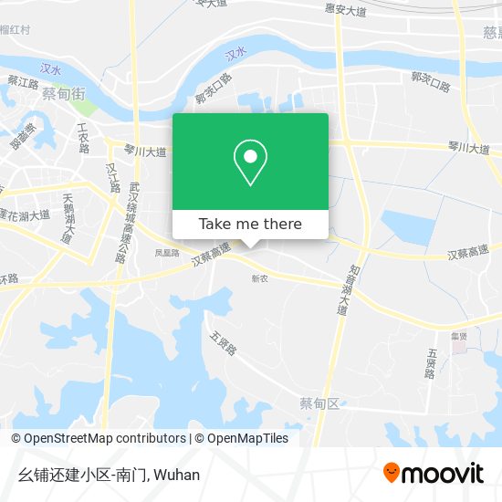 幺铺还建小区-南门 map
