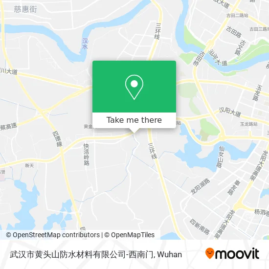 武汉市黄头山防水材料有限公司-西南门 map