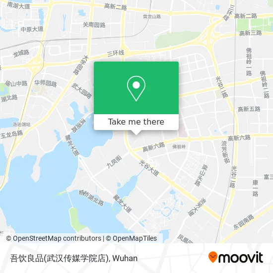 吾饮良品(武汉传媒学院店) map