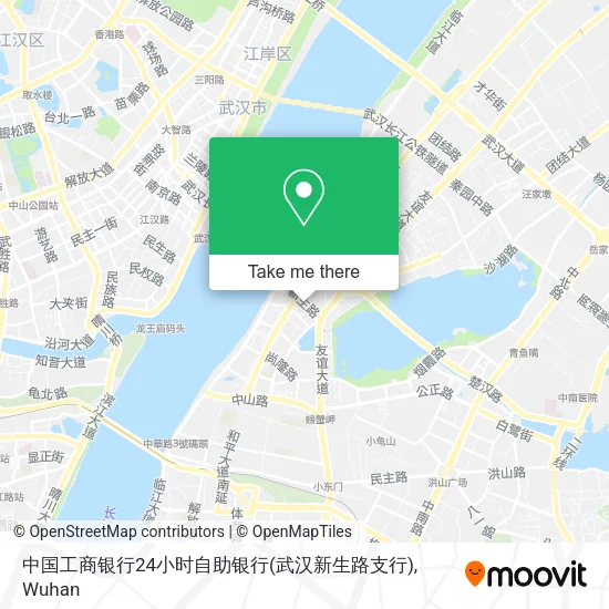 中国工商银行24小时自助银行(武汉新生路支行) map