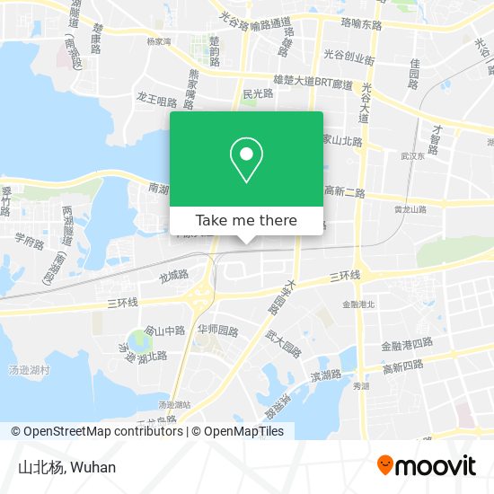 山北杨 map