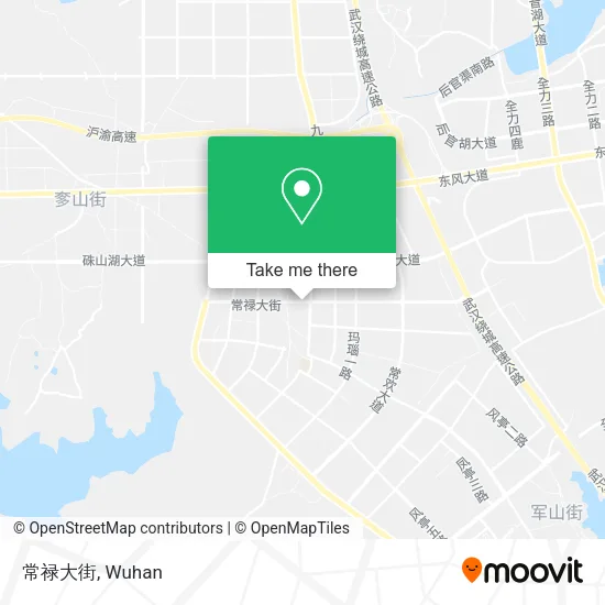 常禄大街 map