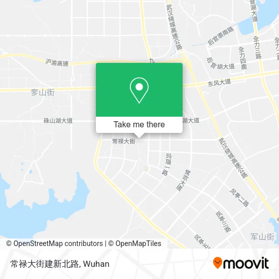 常禄大街建新北路 map