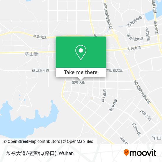 常禄大道/檀黄线(路口) map
