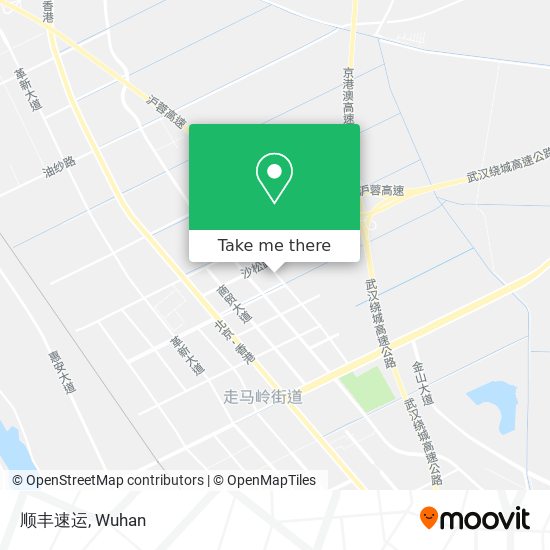 顺丰速运 map