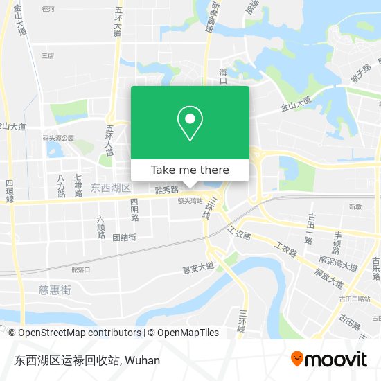 东西湖区运禄回收站 map