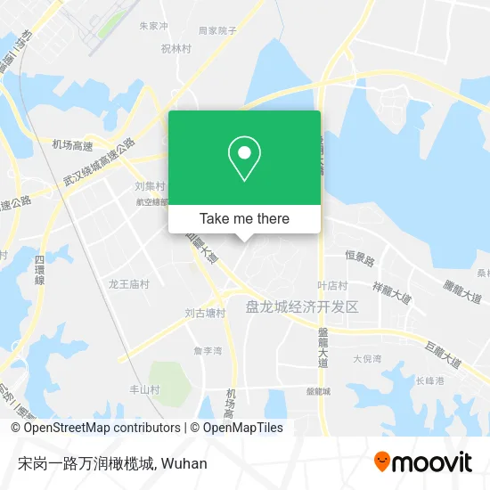 宋岗一路万润橄榄城 map