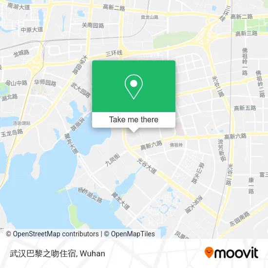 武汉巴黎之吻住宿 map