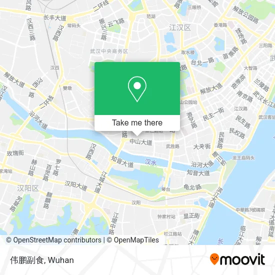 伟鹏副食 map