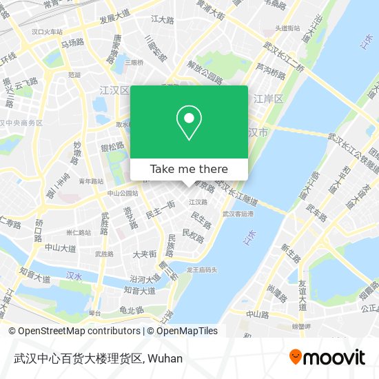 武汉中心百货大楼理货区 map