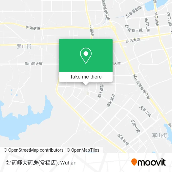 好药师大药房(常福店) map