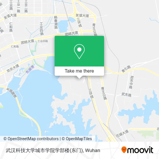 武汉科技大学城市学院学部楼(东门) map