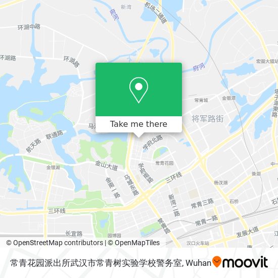 常青花园派出所武汉市常青树实验学校警务室 map