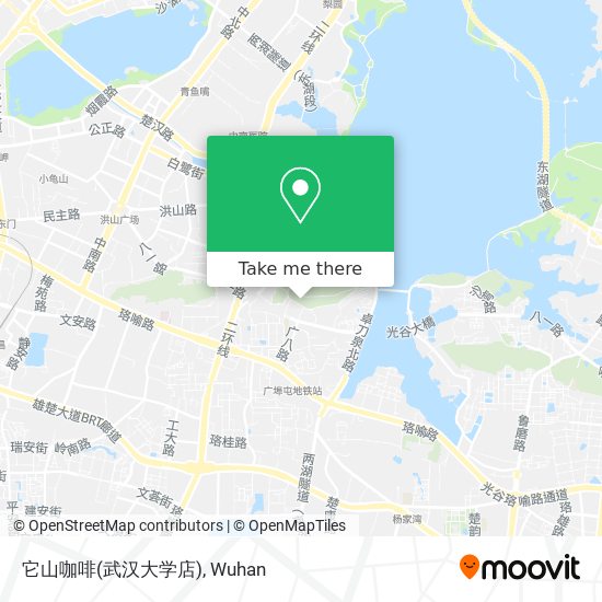 它山咖啡(武汉大学店) map