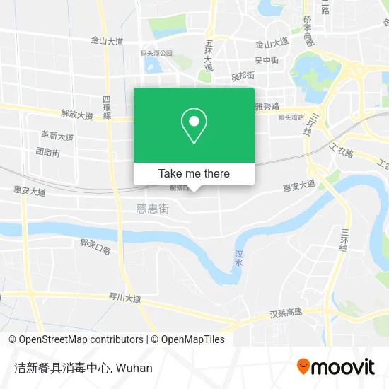 洁新餐具消毒中心 map