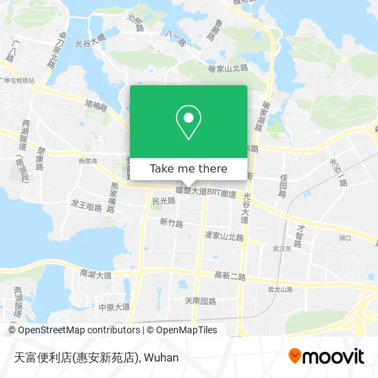 天富便利店(惠安新苑店) map