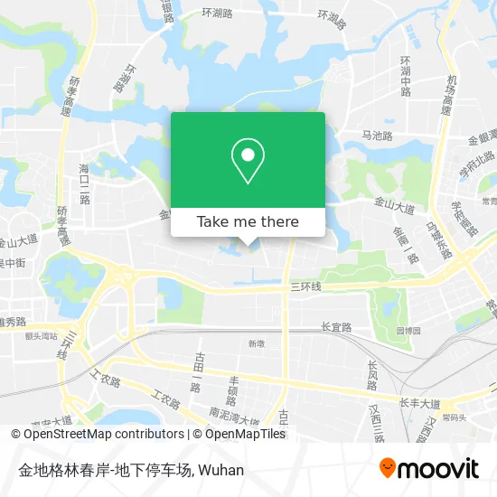 金地格林春岸-地下停车场 map