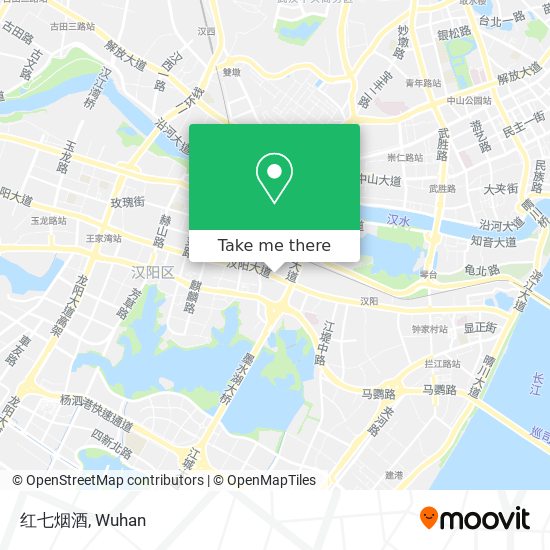 红七烟酒 map