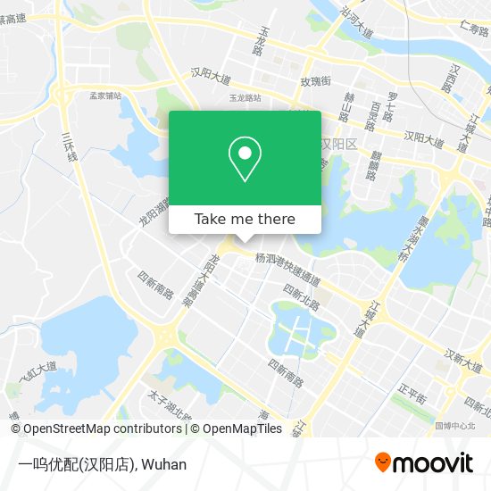 一呜优配(汉阳店) map