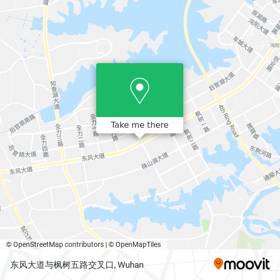 东风大道与枫树五路交叉口 map