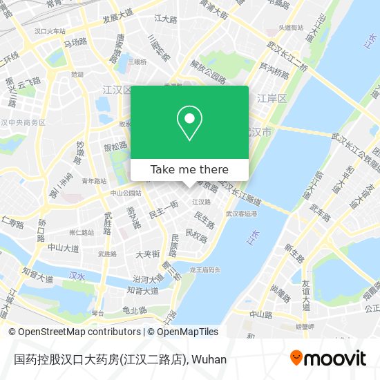 国药控股汉口大药房(江汉二路店) map