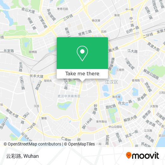云彩路 map