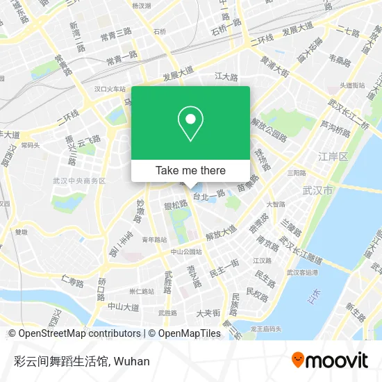 彩云间舞蹈生活馆 map