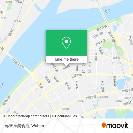 你来乐美食店 map