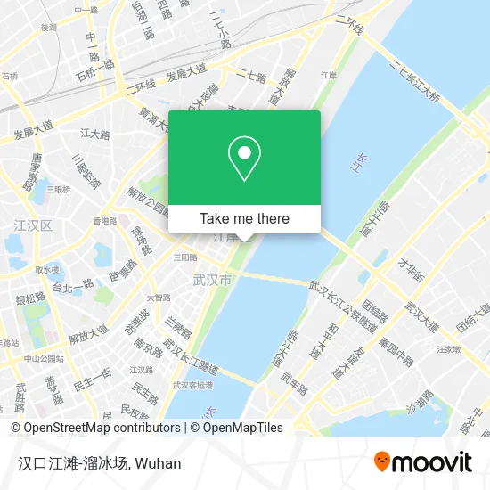 汉口江滩-溜冰场 map