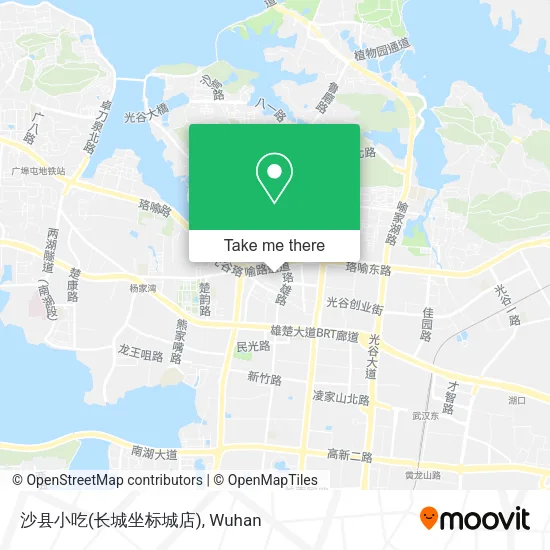 沙县小吃(长城坐标城店) map