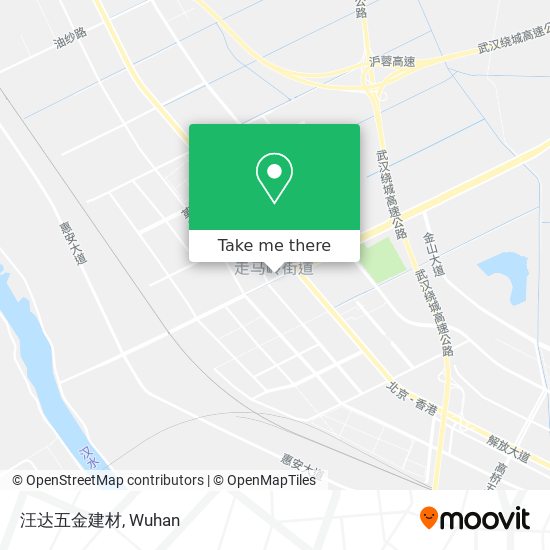 汪达五金建材 map