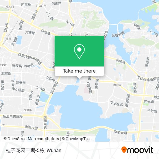 桂子花园二期-5栋 map