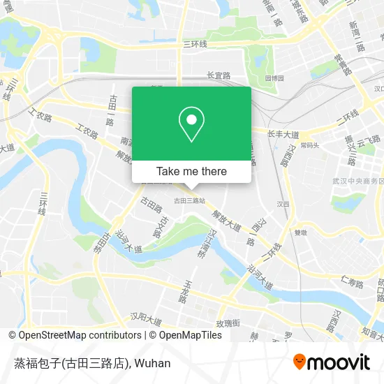 蒸福包子(古田三路店) map