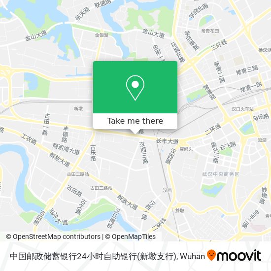 中国邮政储蓄银行24小时自助银行(新墩支行) map