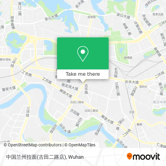 中国兰州拉面(古田二路店) map