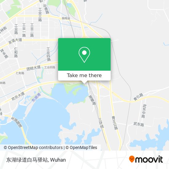 东湖绿道白马驿站 map
