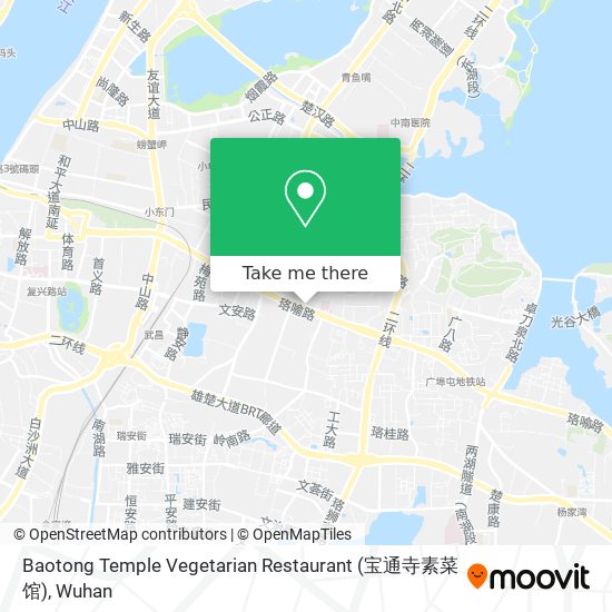 Baotong Temple Vegetarian Restaurant (宝通寺素菜馆) map