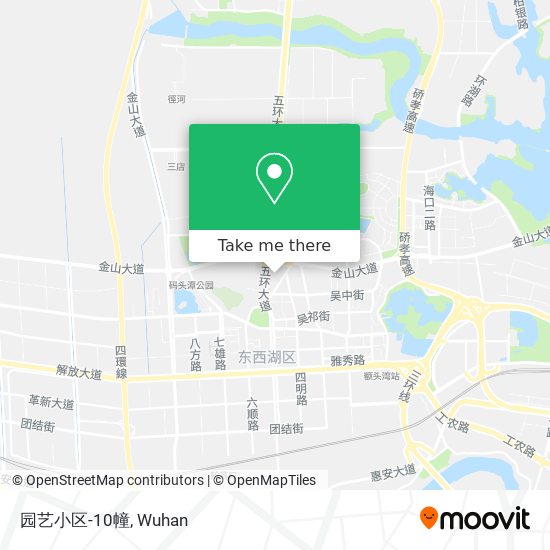园艺小区-10幢 map