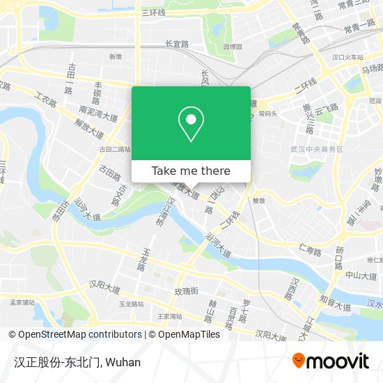 汉正股份-东北门 map