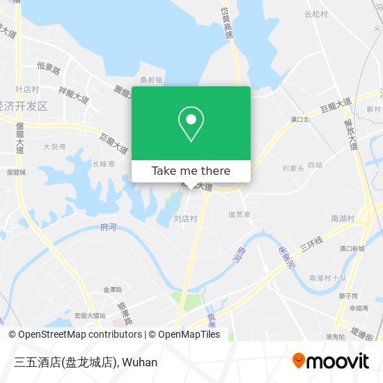 三五酒店(盘龙城店) map