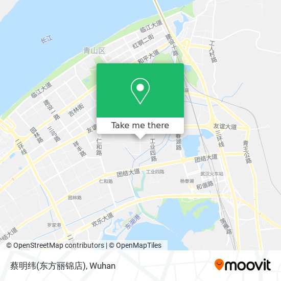 蔡明纬(东方丽锦店) map